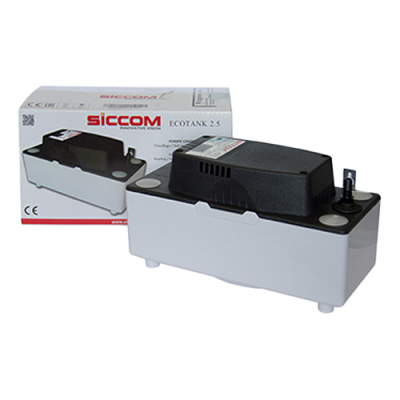 Дренажний насос для кондиціонера Siccom ECO Tank 1,2/2,5 - 300 л/год